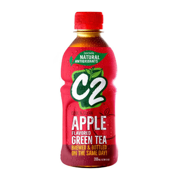 C2 Apple Flavored Green Tea 355ml