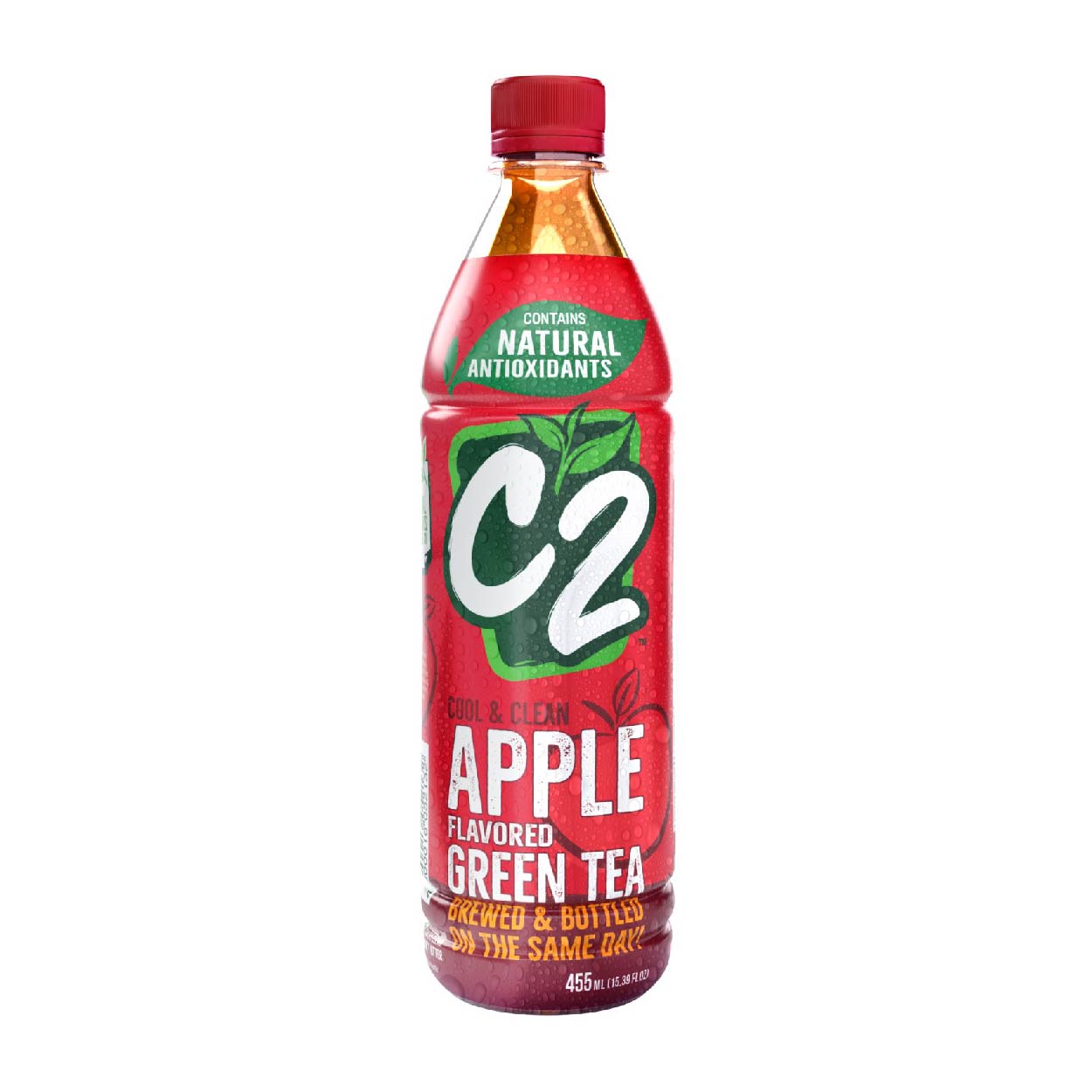 C2 Apple Flavored Green Tea 455ml