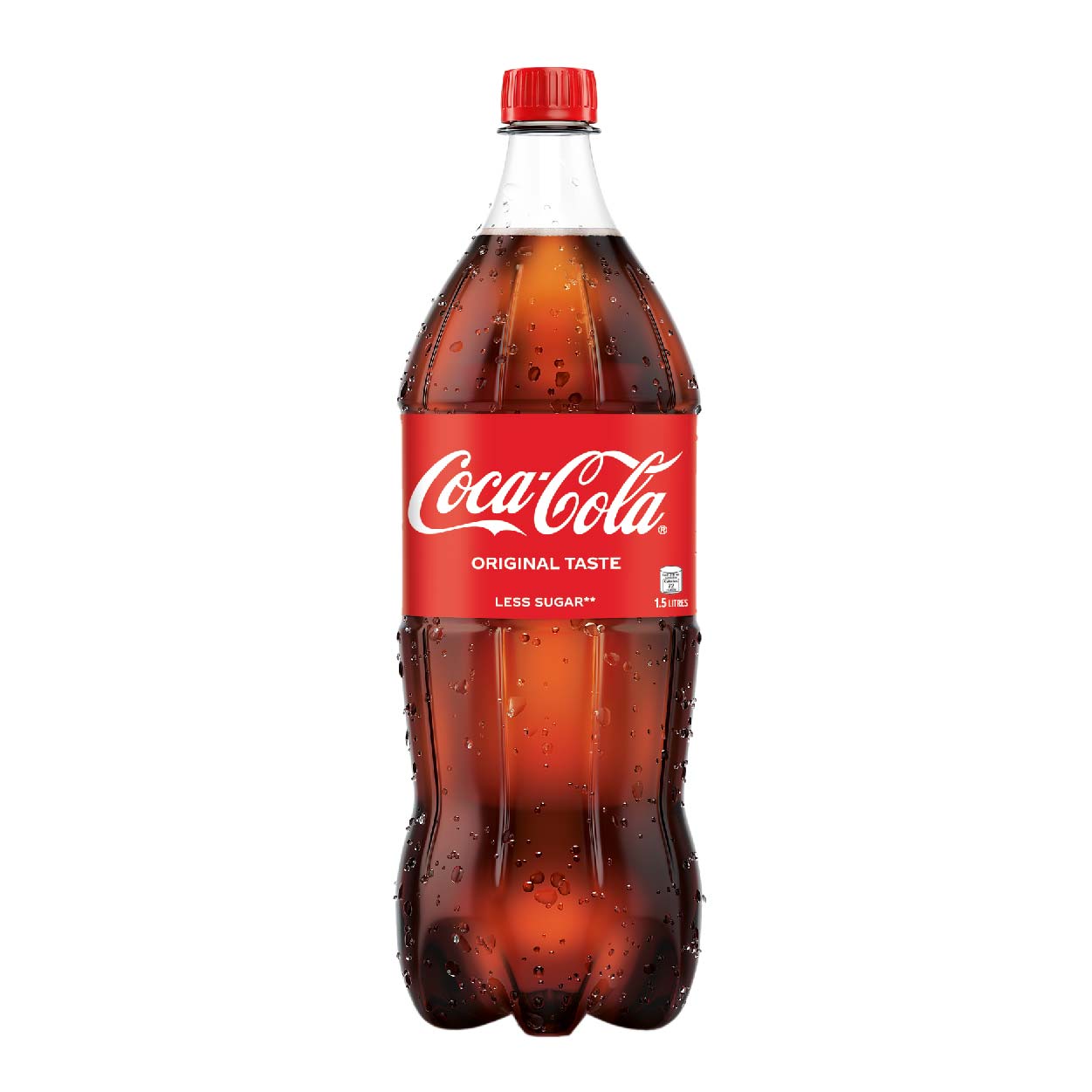 Coke Coca-Cola Original Taste Less Sugar PET 1.5L