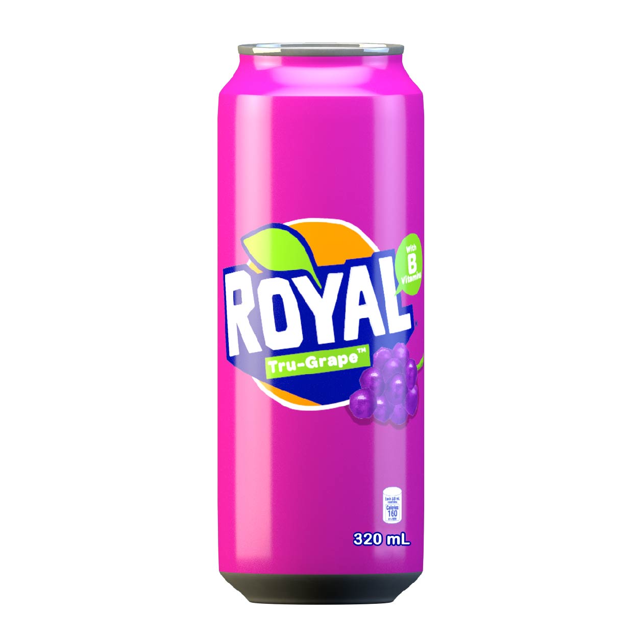Royal Tru-Grape with B Vitamins Can 320ml