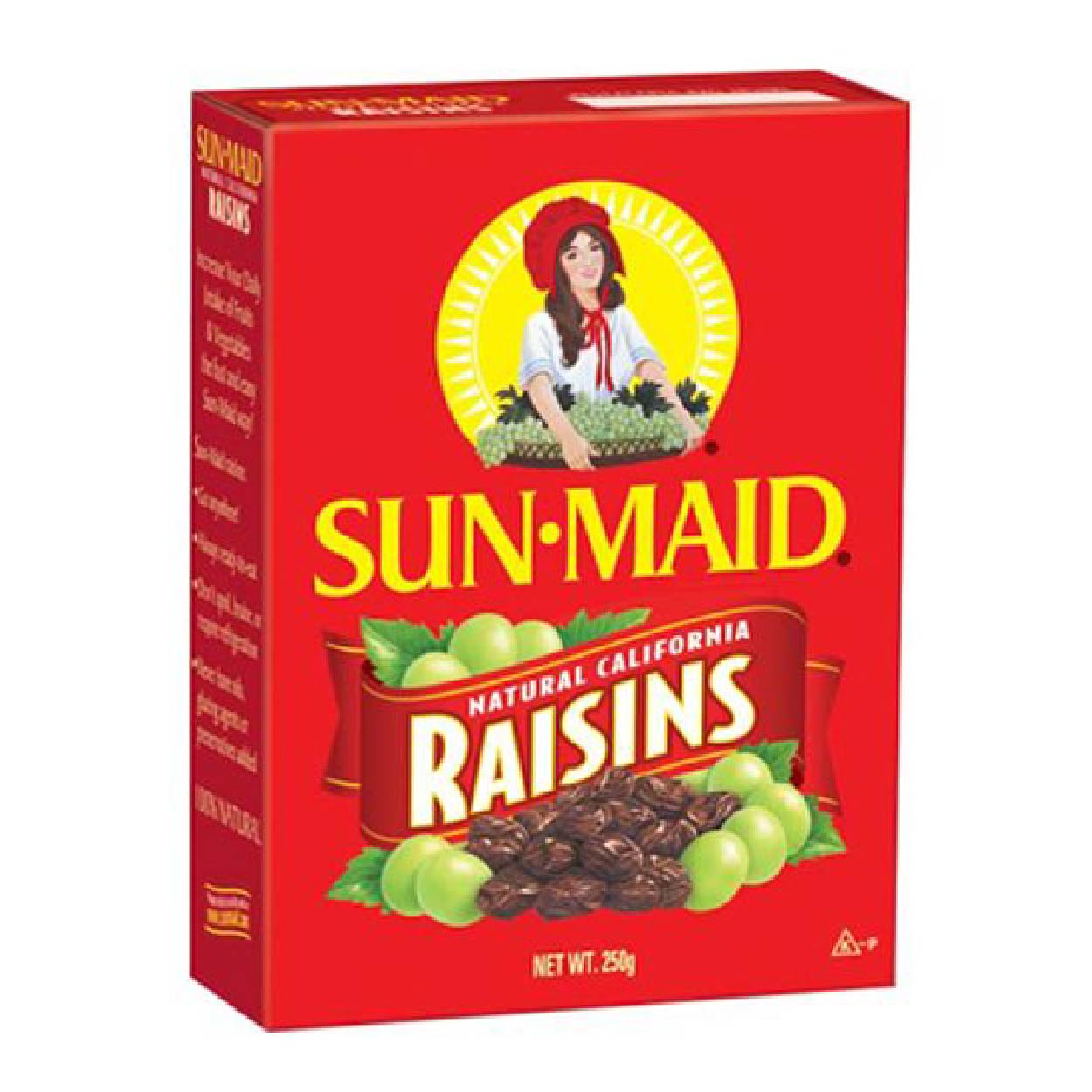 Sunmaid Natural California Raisins 250g