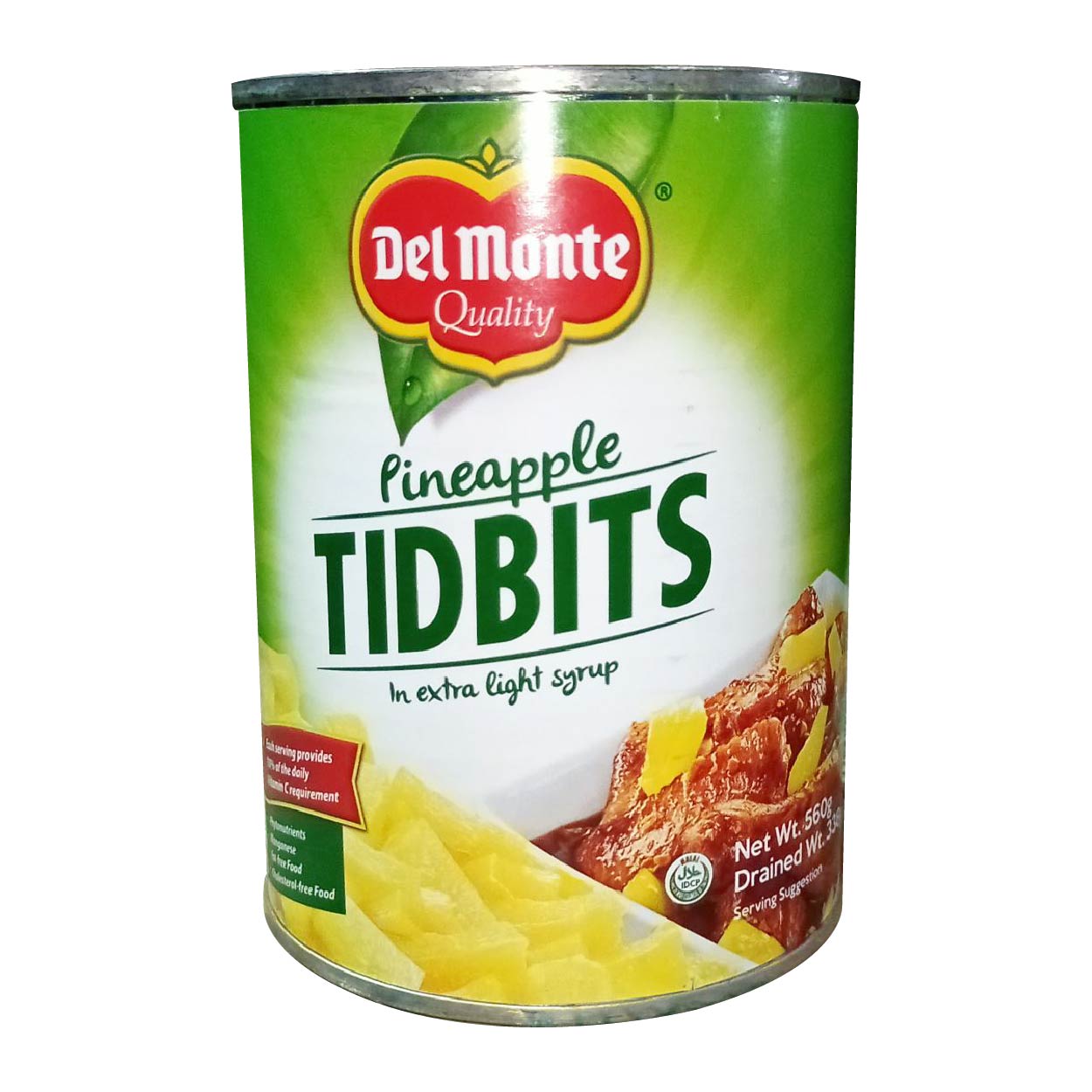Del Monte Pineapple Tidbits 2T 560g