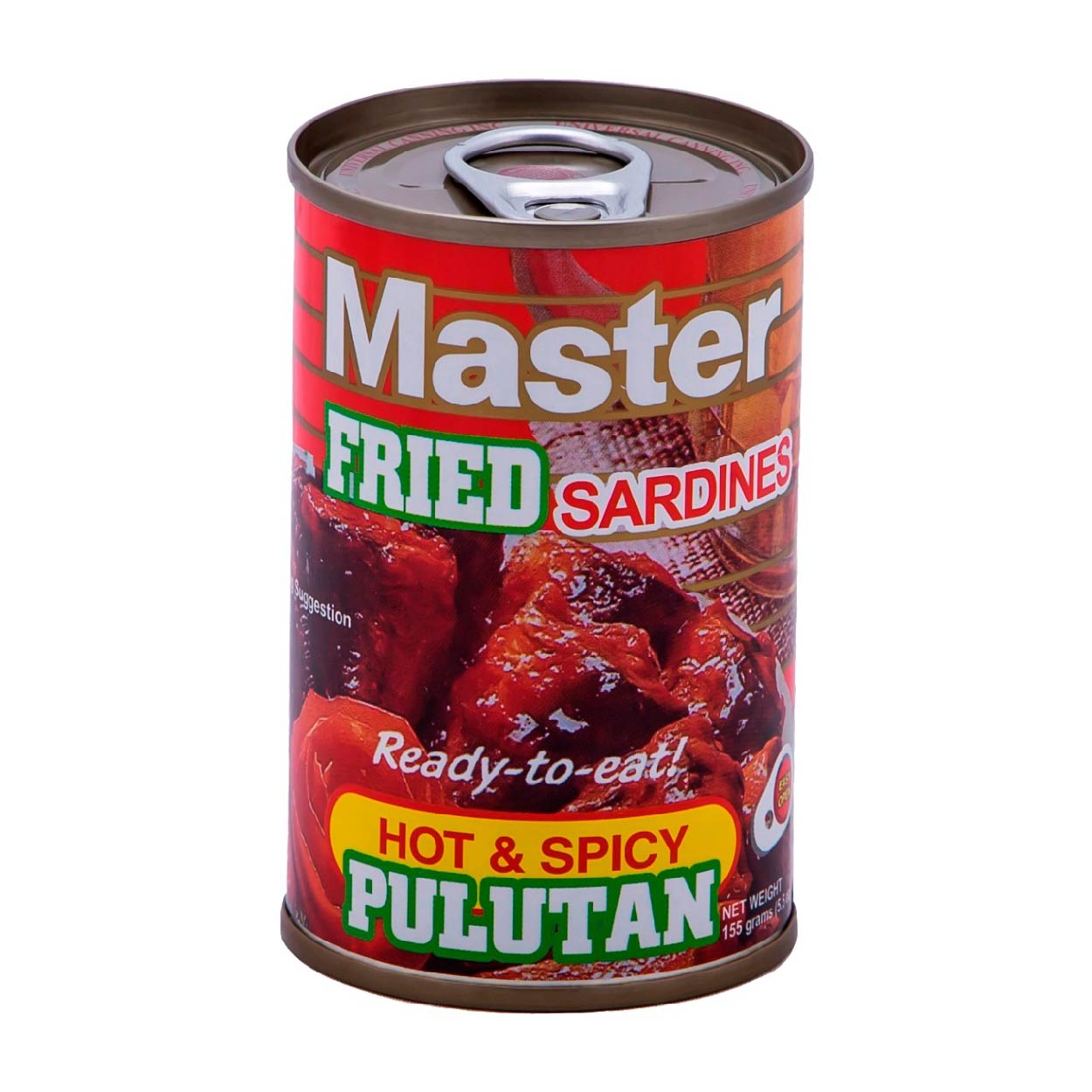 Master Fried Sardines Hot & Spicy Pulutan 155g
