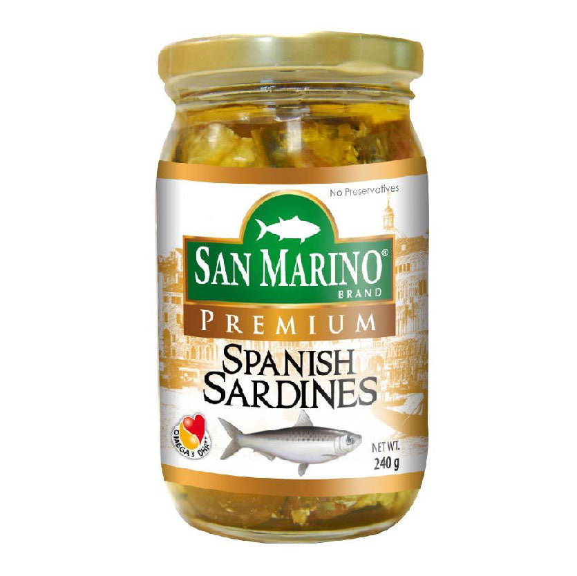 San Marino Premium Spanish Sardines 240g