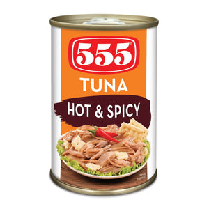 555 Tuna Hot & Spicy Easy Open Can 155g