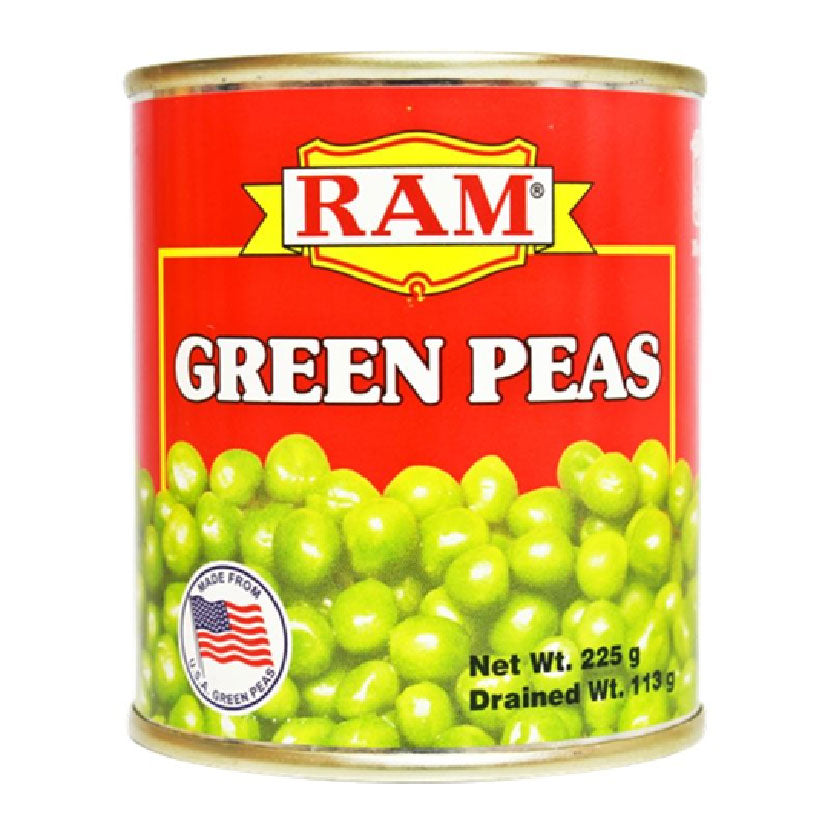 Ram Green Peas 225g