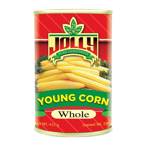 Jolly Whole Young Corn 425g