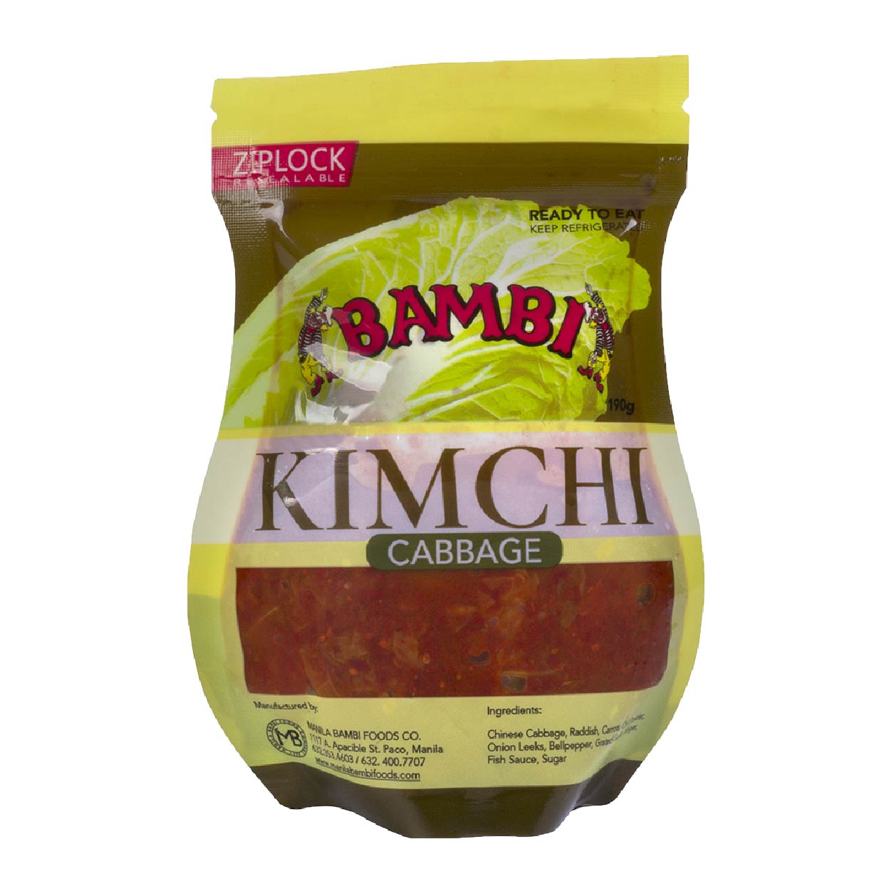 Bambi Kimchi Cabbage 190g