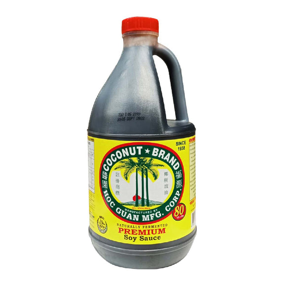 Coconut Brand Premium Soy Sauce Half Gallon