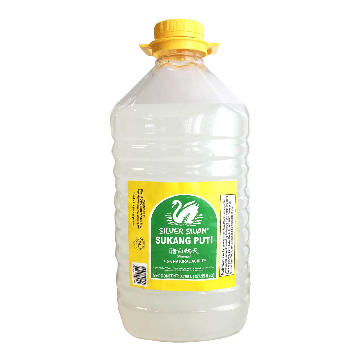 Silver Swan Sukang Puti White Vinegar 3.785L