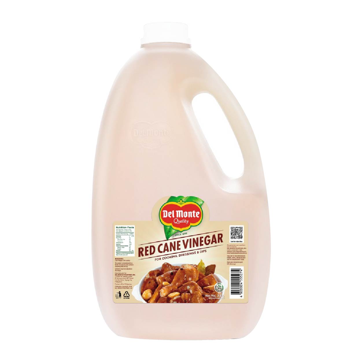Del Monte Red Cane Vinegar 1 Gallon