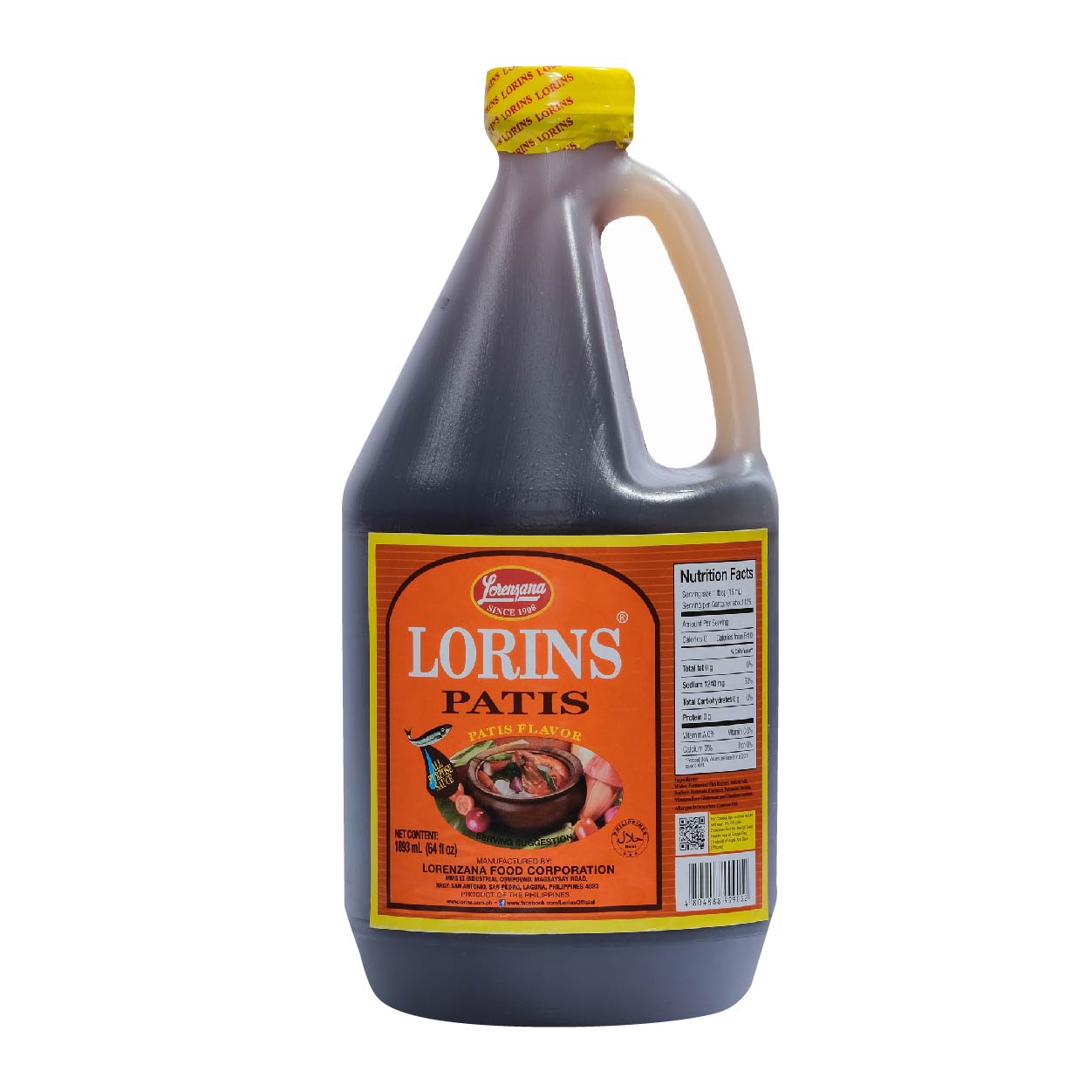 Lorins Patis 1893ml