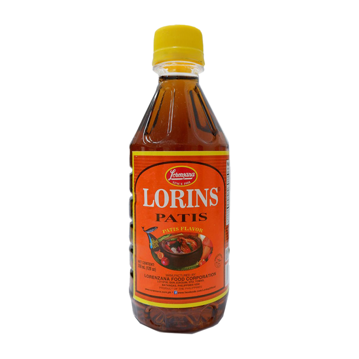 Lorins Patis Flavor PET Bottle 350ml