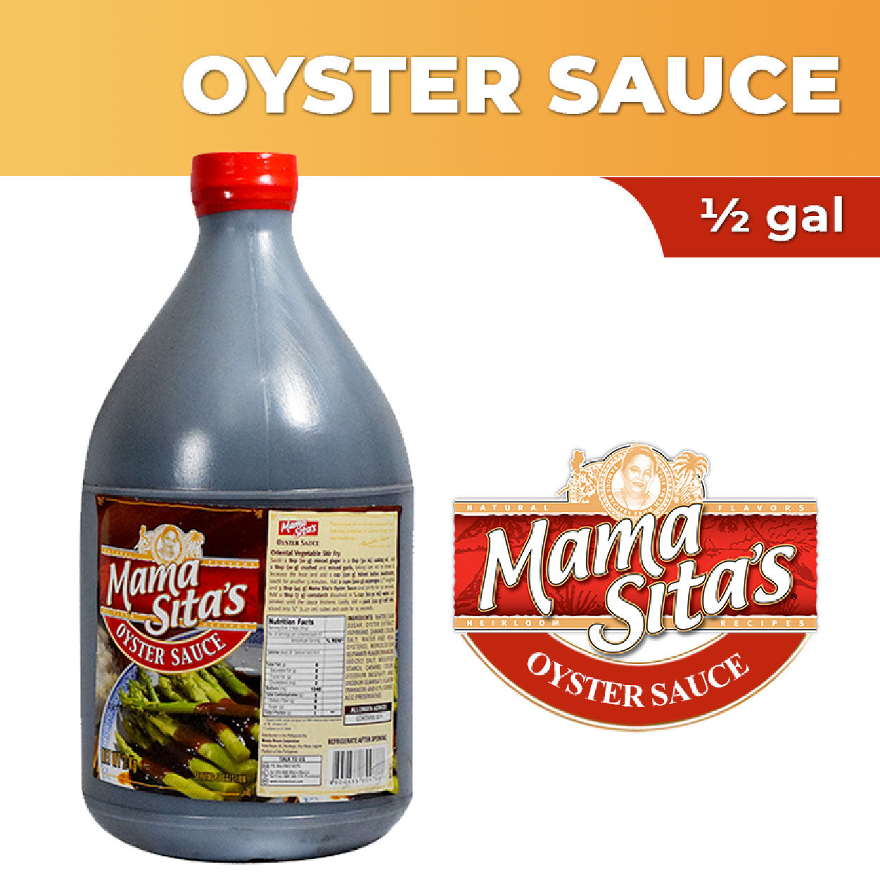 Mama Sita's Oyster Sauce 1/2 Gallon
