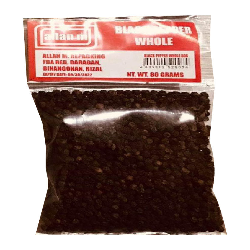 Allan M Black Pepper Whole 80g