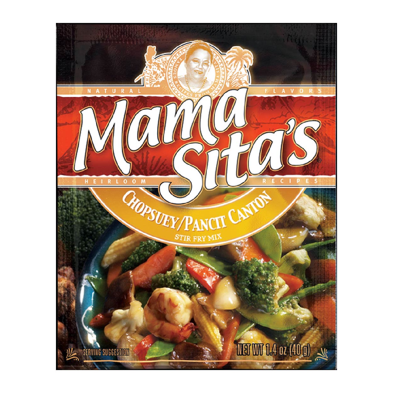 Mama Sita's Chopsuey Pancit Canton Mix 40g