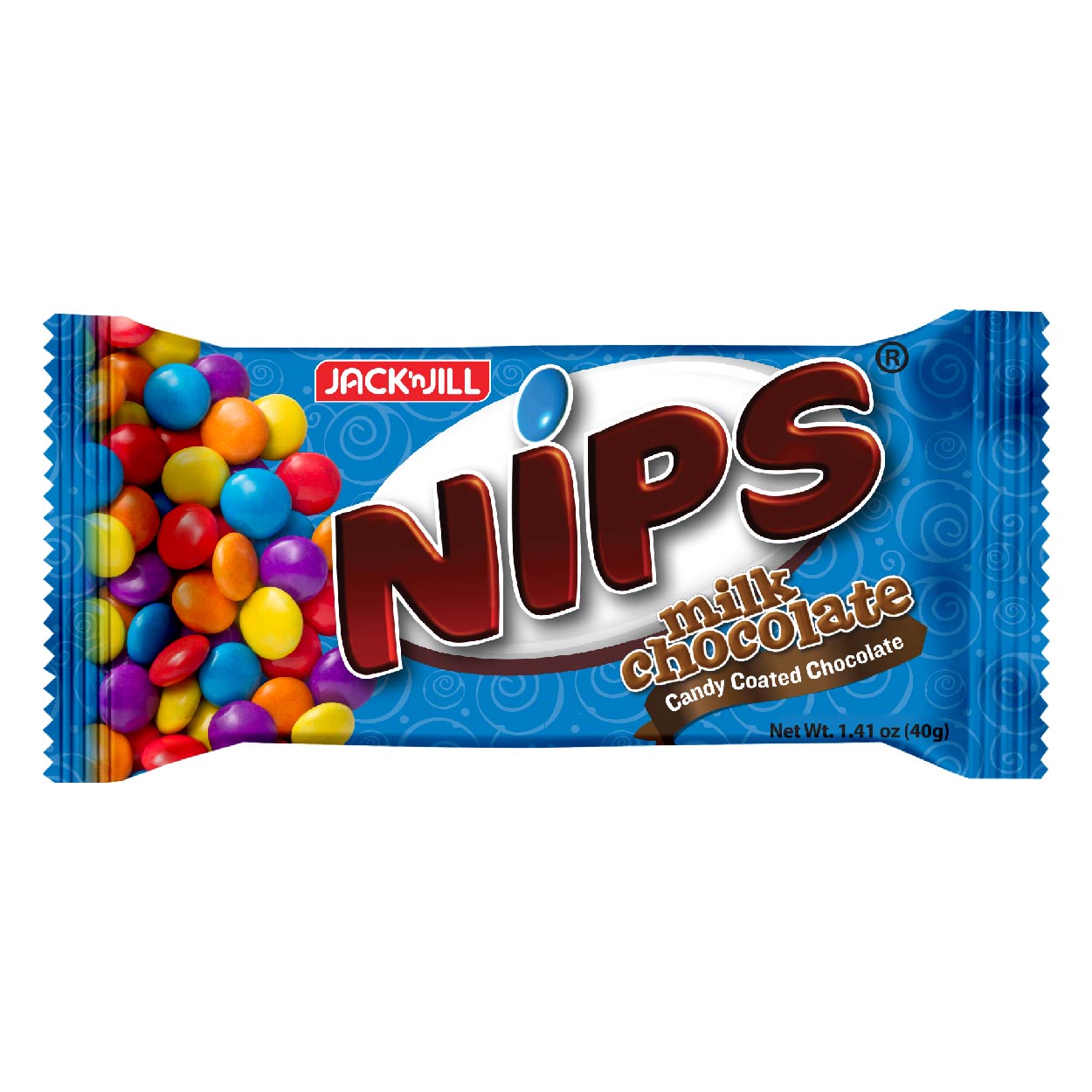 Nips Milk Chocolate Candy Chocolate 40g