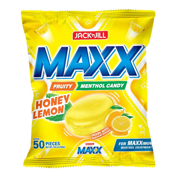 Maxx Honey Lemon Menthol Candy 50s