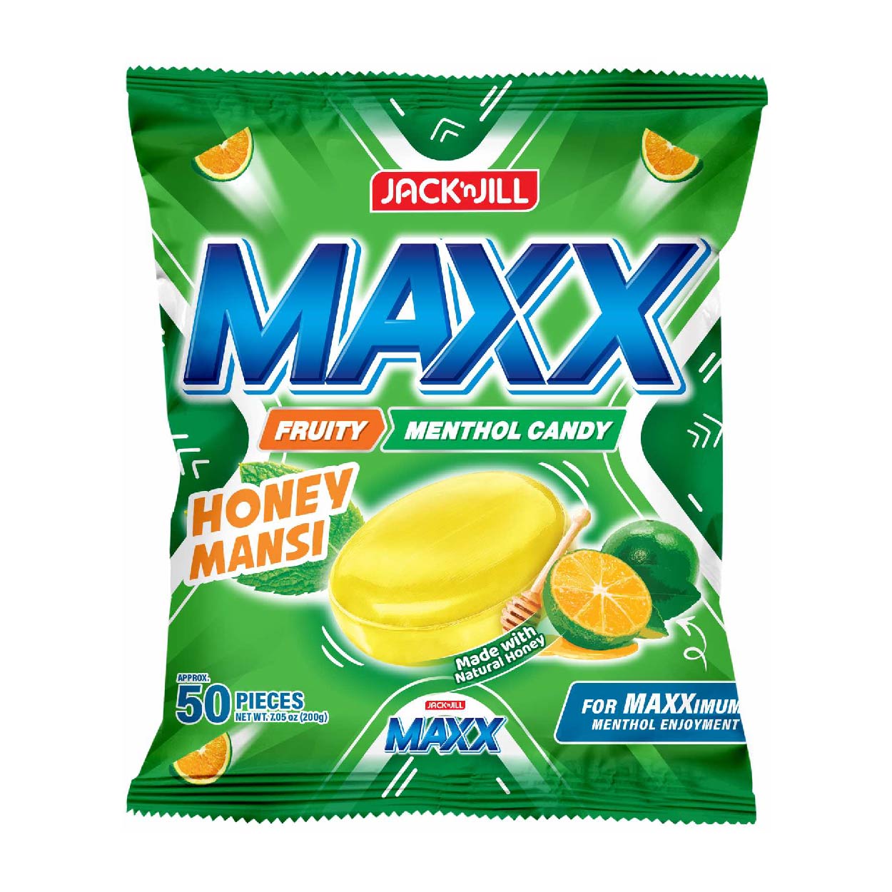 Maxx Honey Mansi Menthol Candy 50s