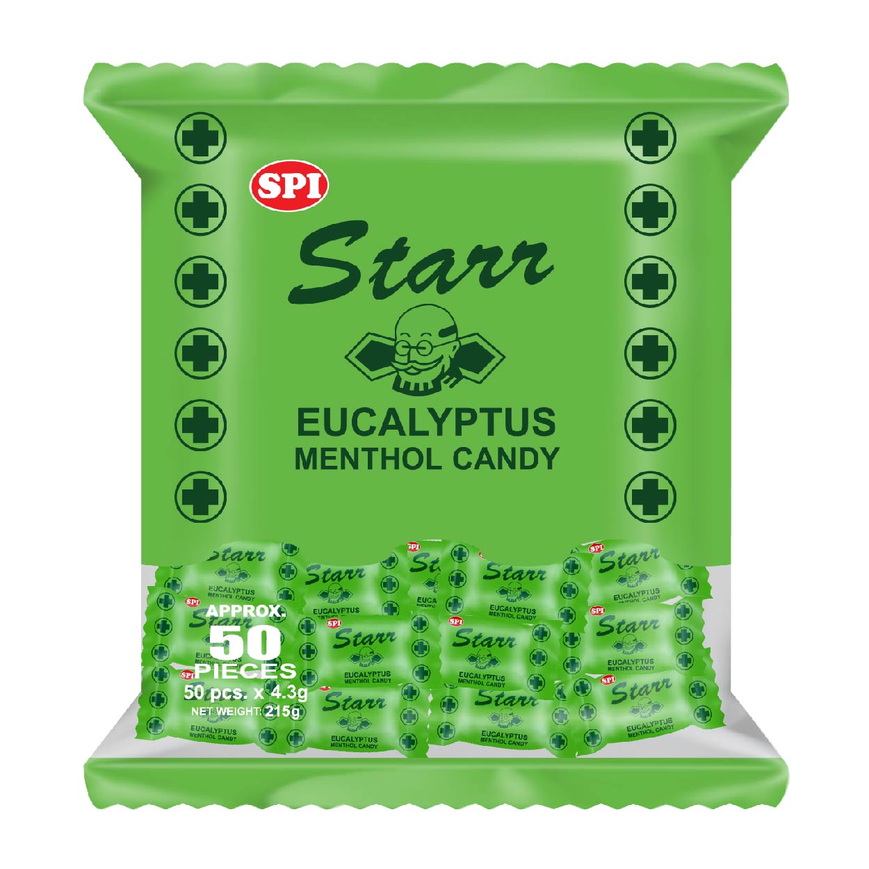 Starr Eucalyptus Menthol Candy 50s