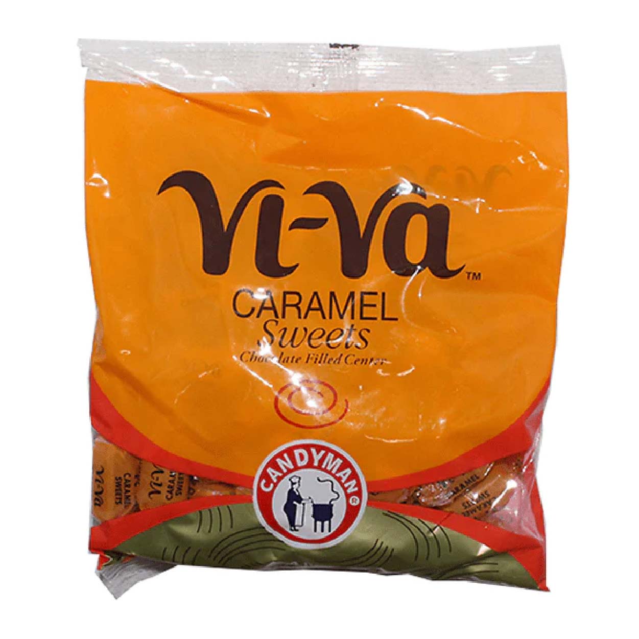 Vi-Va Caramel Sweets Chocolate Filled Candy 50s