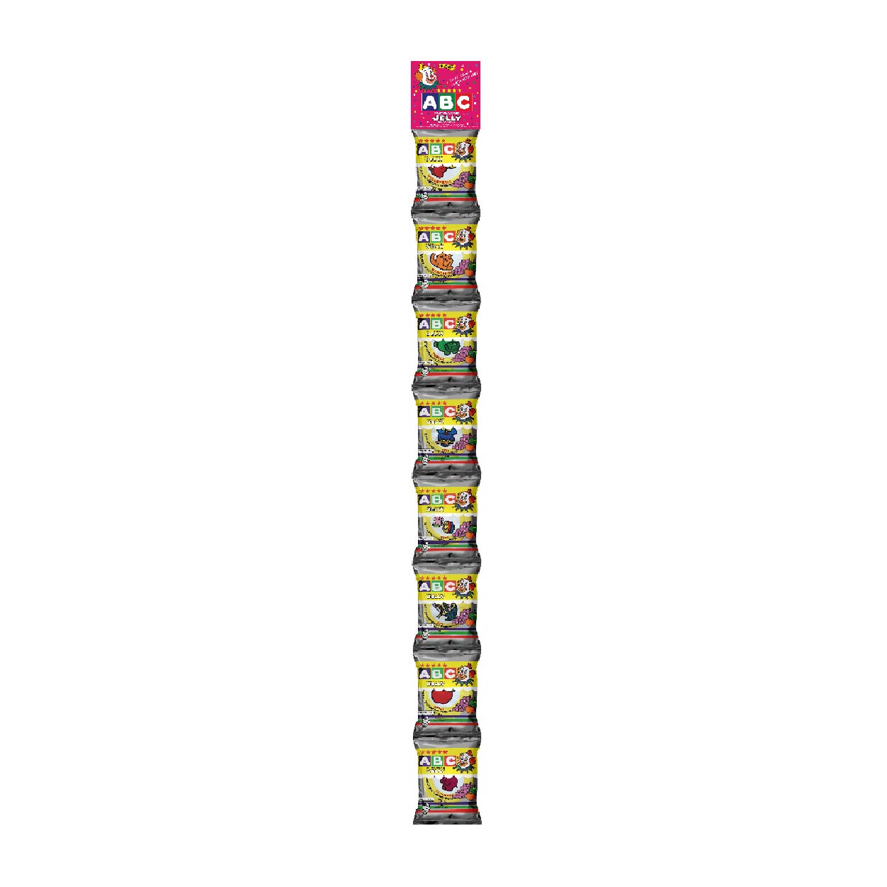 ABC Fruit Flavored Jelly Strap 8s
