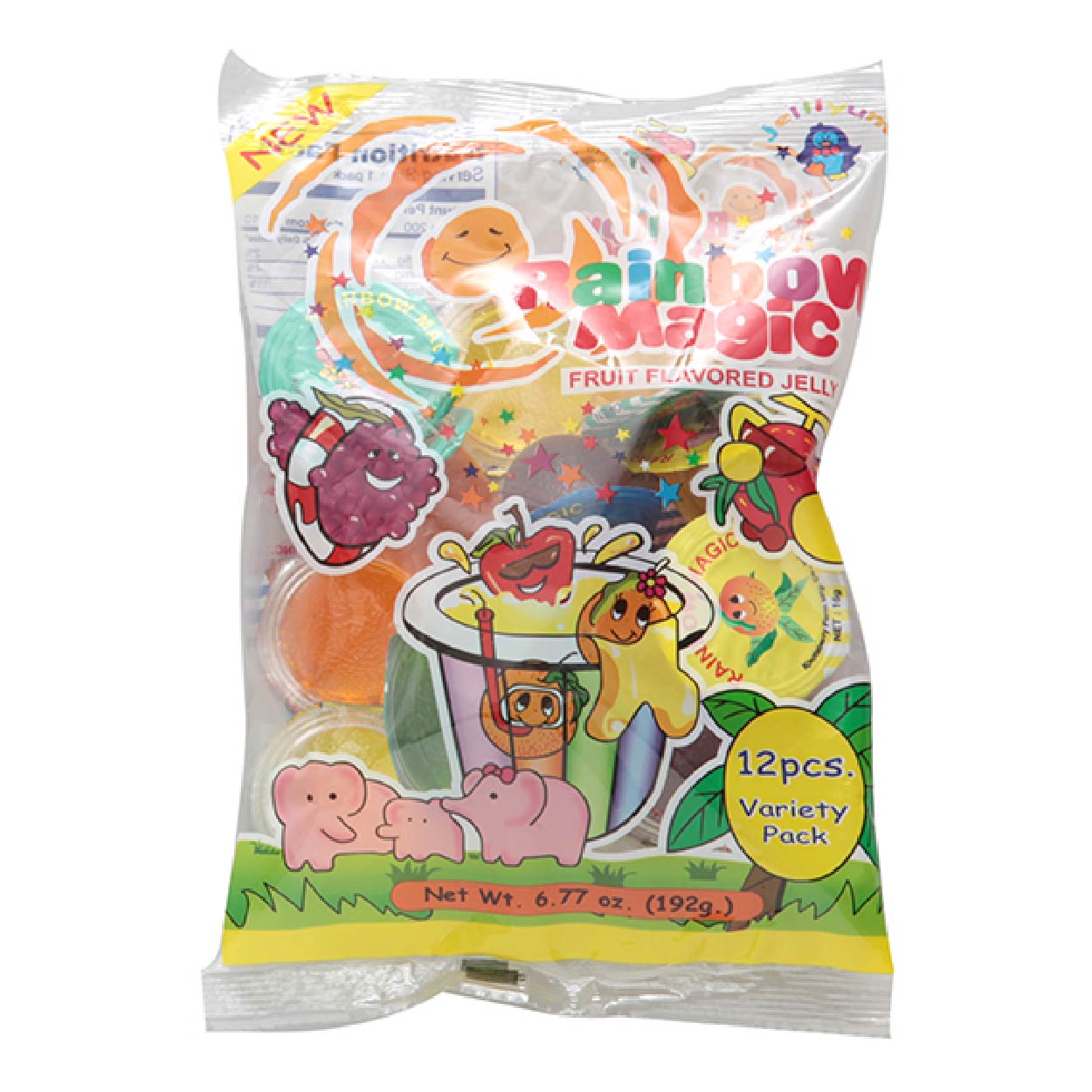Rainbow Magic Fruit Jelly Variety Pack 12s