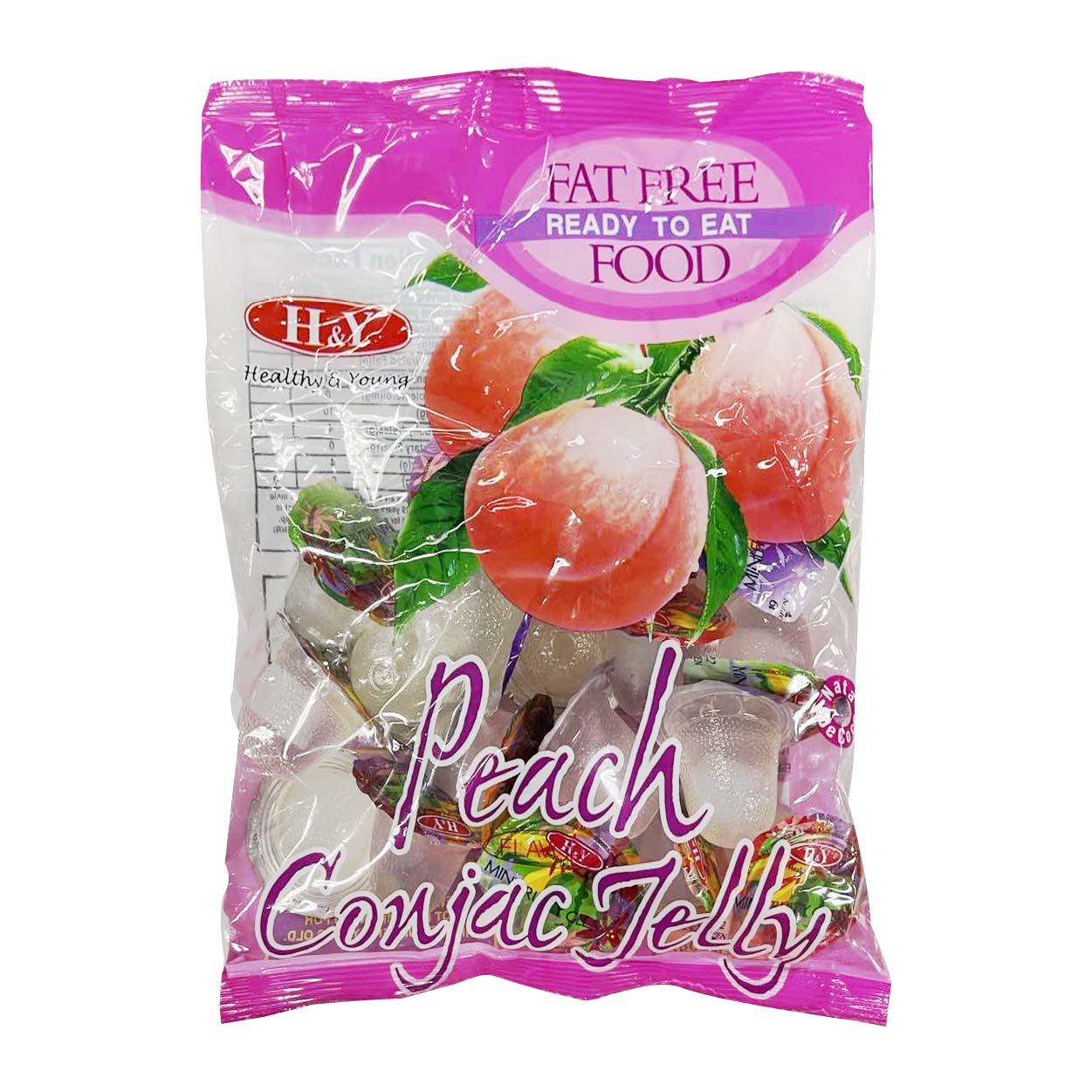 H&Y Peach Conjac Jelly 300g