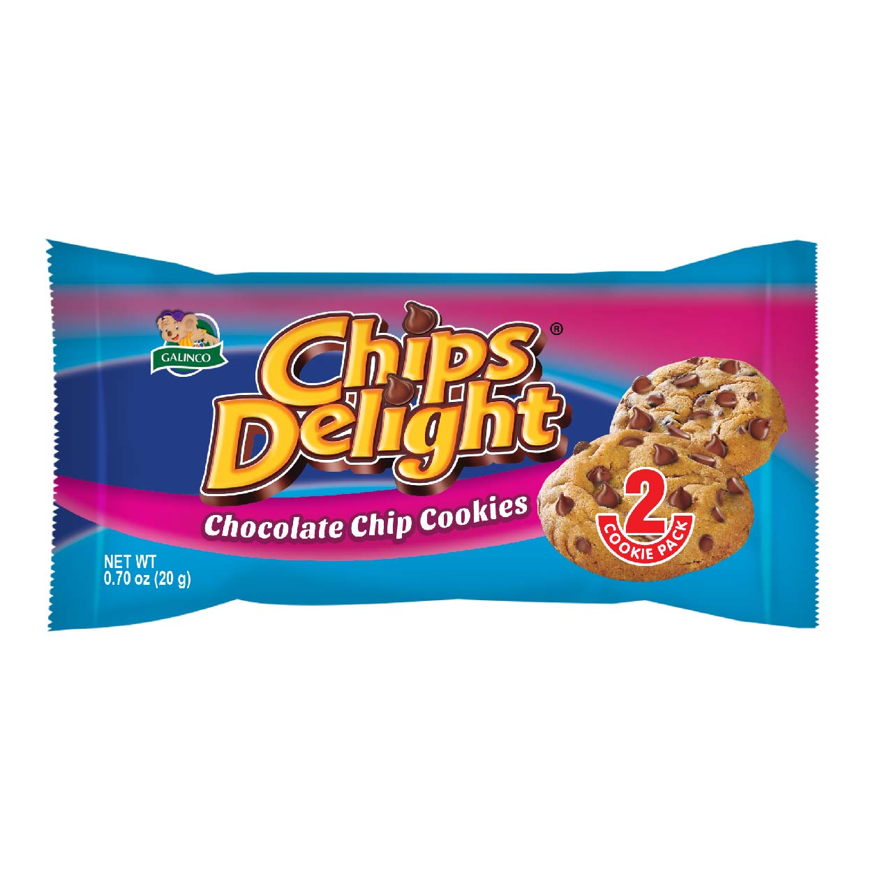 Chips Delight Regular Chocolate Chip Cookies 20g