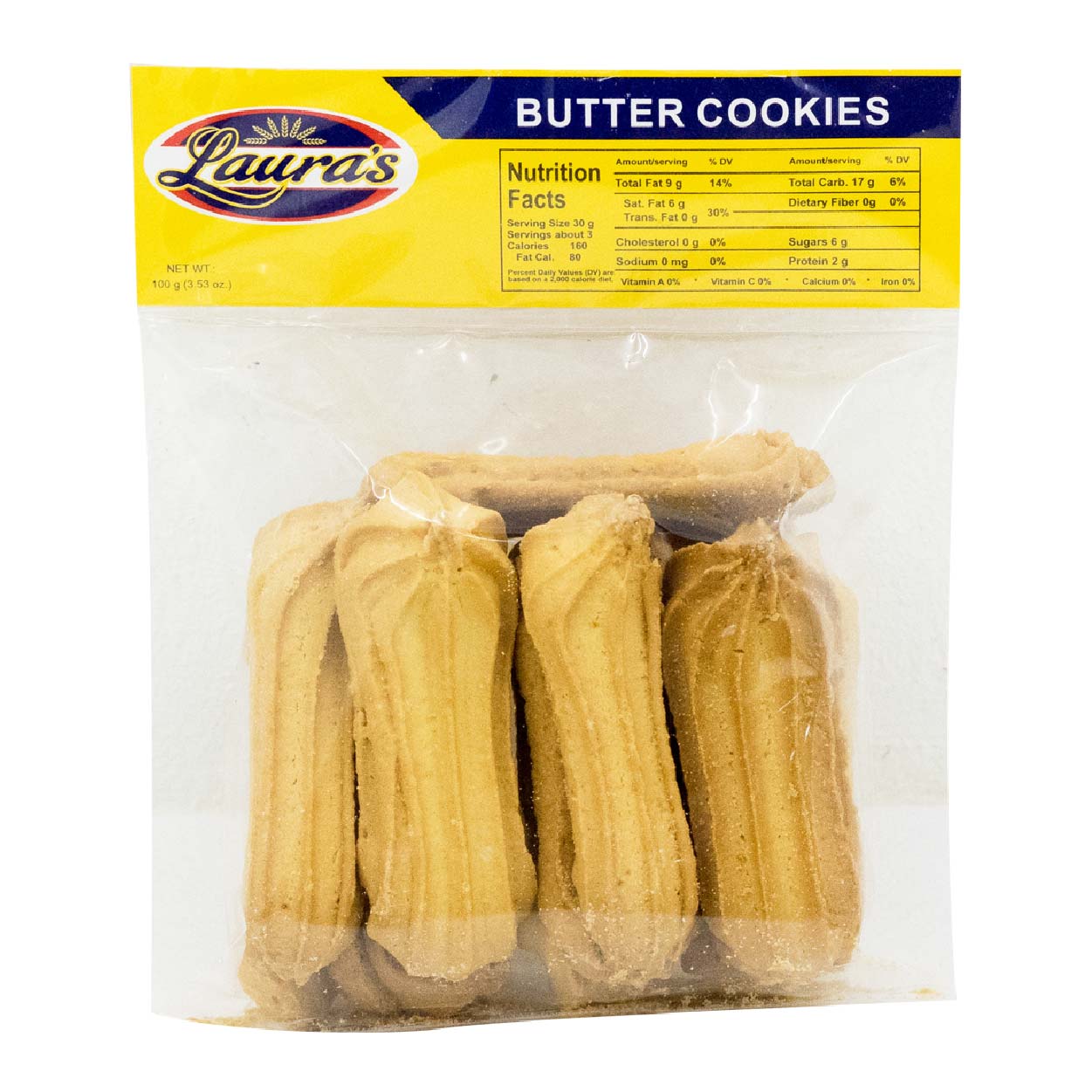 Laura's Butter Cookies 100g