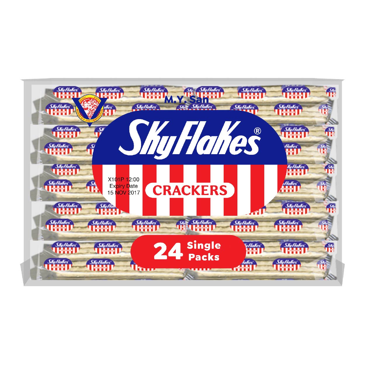 SkyFlakes Crackers Singles 24x25g