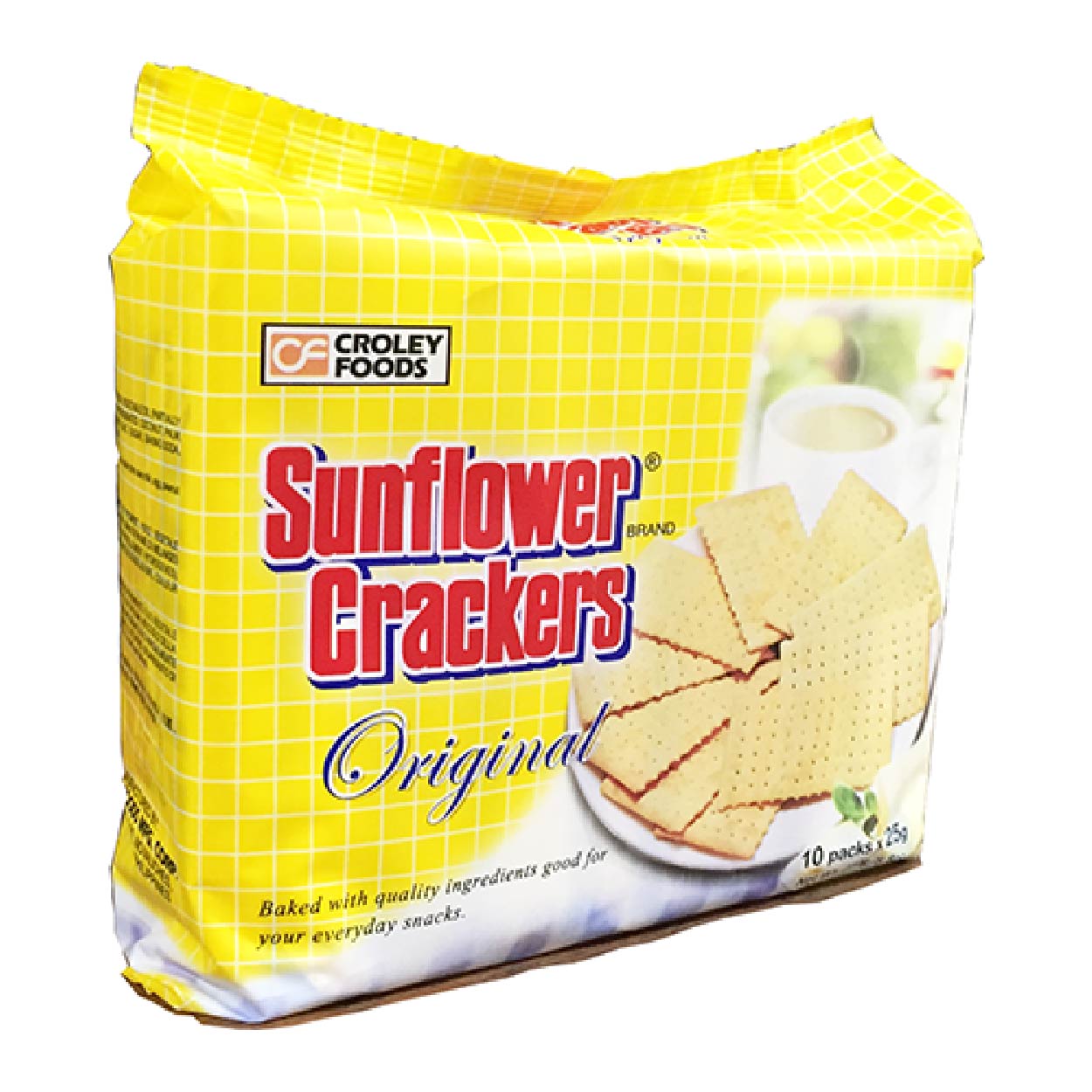 Sunflower Crackers Original 10x25g