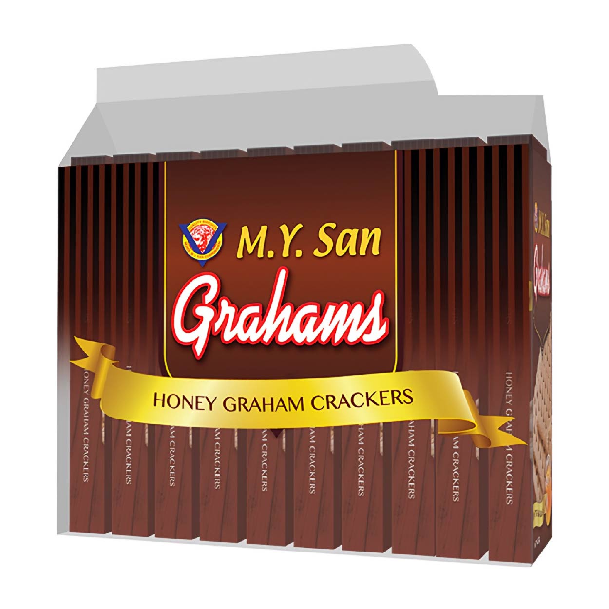 MY San Graham Crackers Honey Singles 10x25g