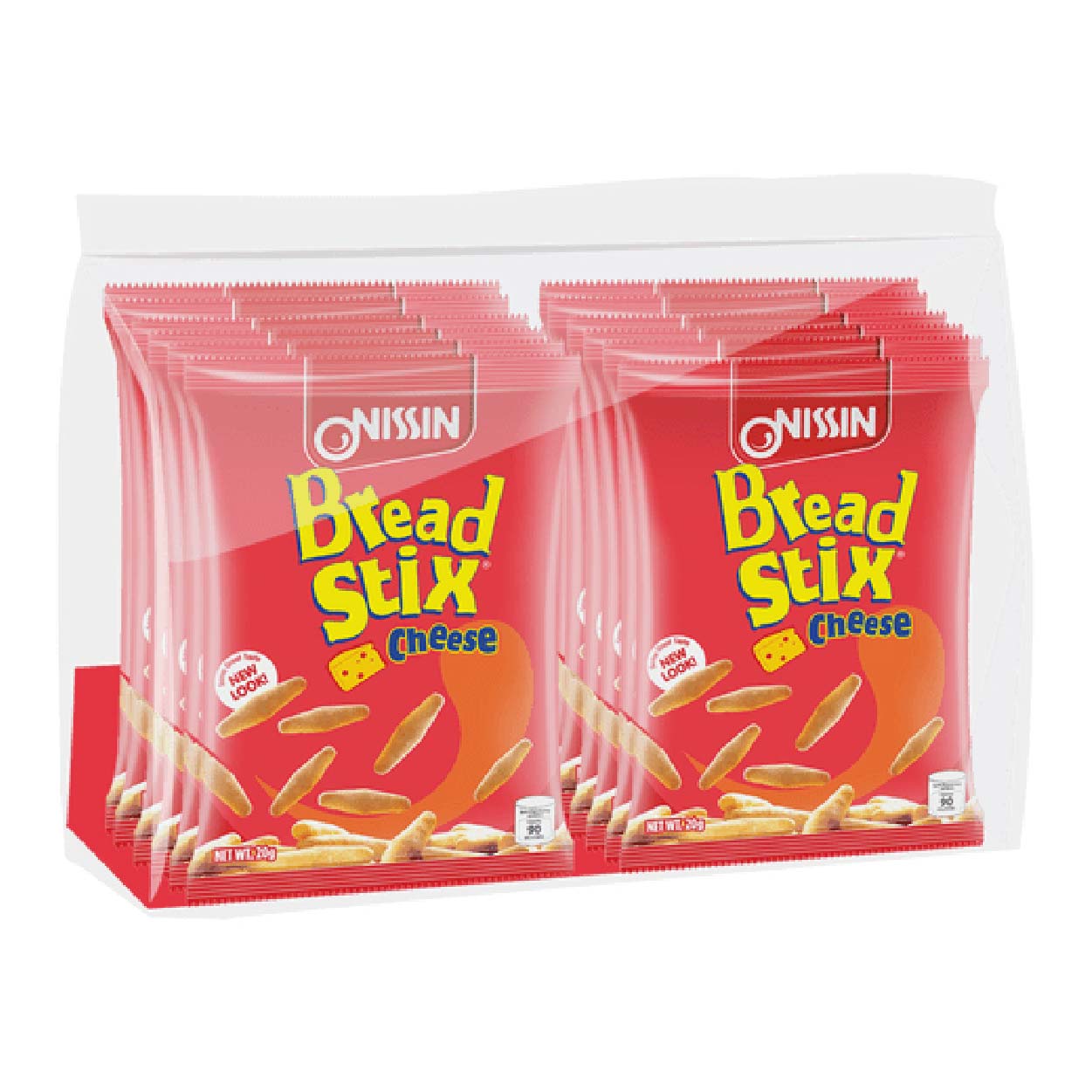Nissin Bread Stix Cheese 10x20g