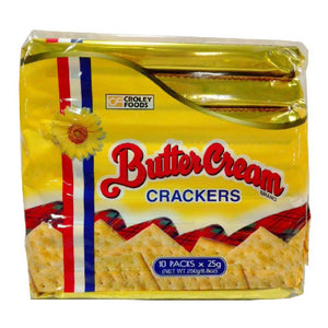 Sunflower ButterCream Crackers 10x25g