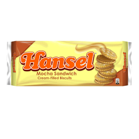 Rebisco Hansel Mocha Sandwich Biscuits 10s