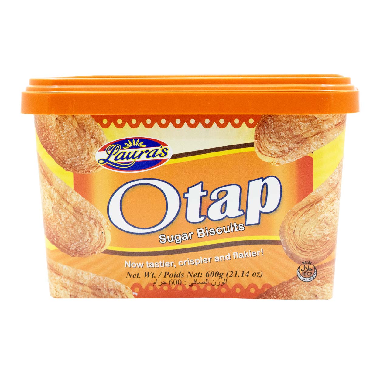 Laura's Otap Sugar Biscuits Tub 600g
