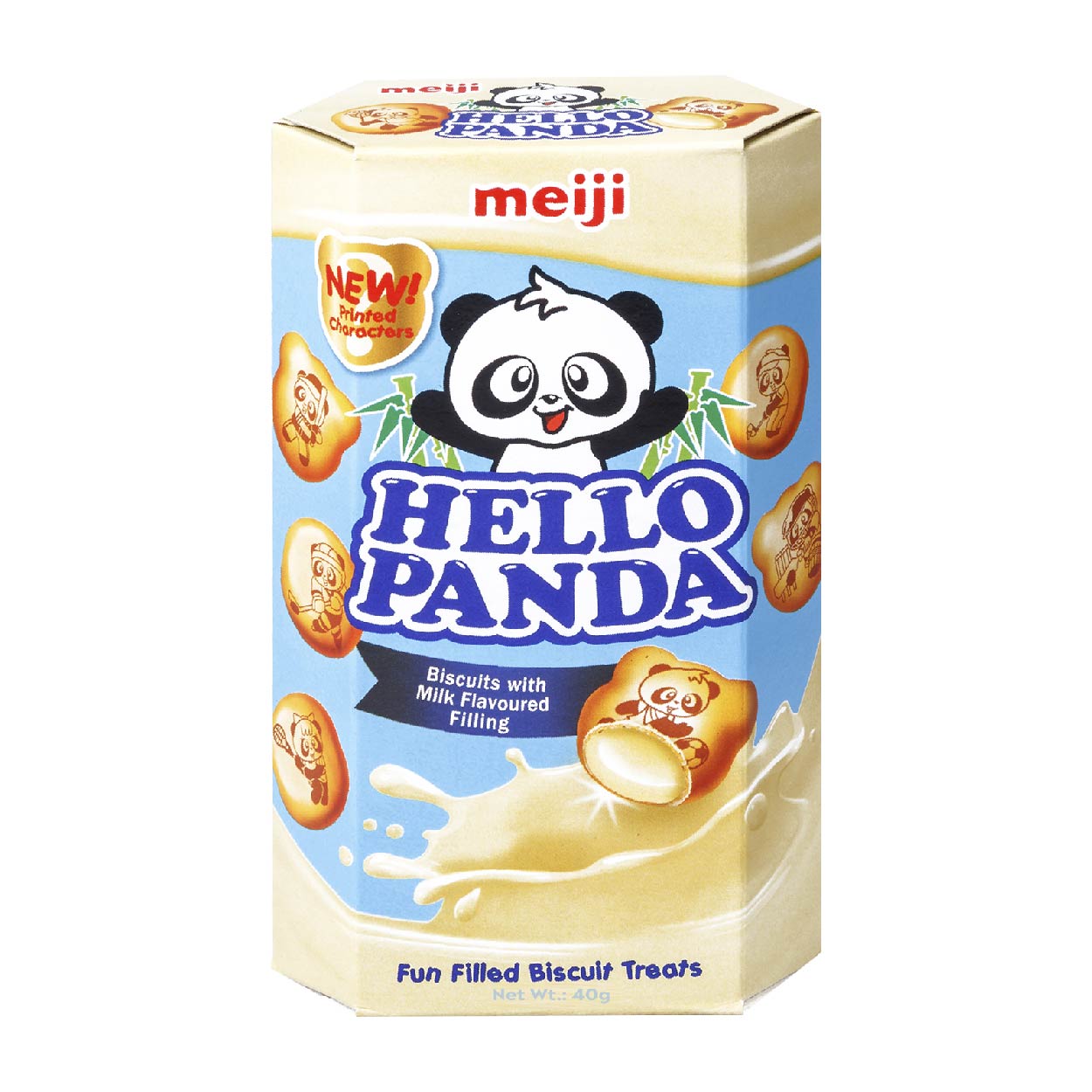 Meiji Hello Panda Milk Biscuits 40g