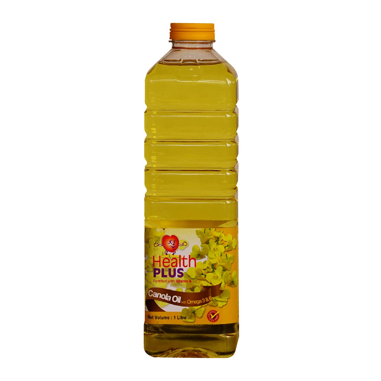 Healthplus Canola Oil with Omega 3 & 6 PET 1L