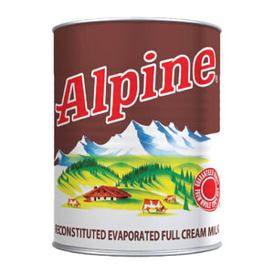 Alpine Evaporated Full Cream Milk 360ml