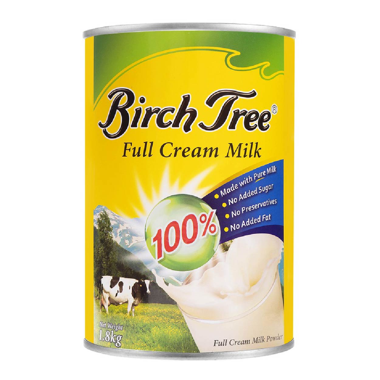 Birch Tree Full Cream Milk Powder 1.8kg