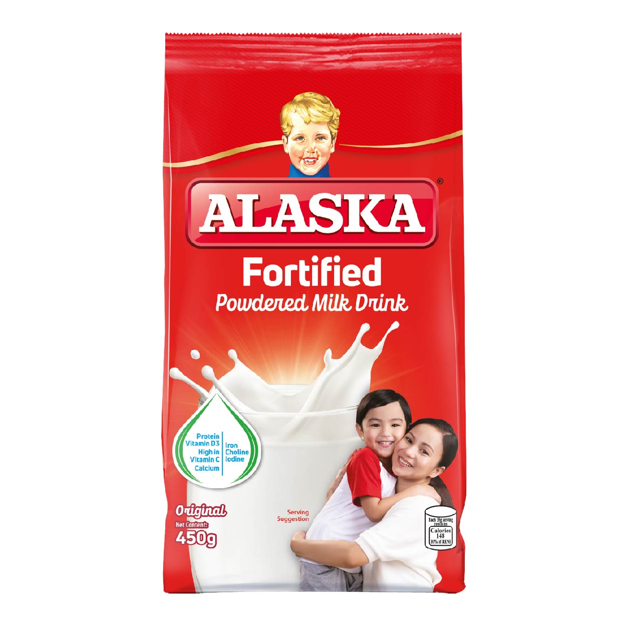 Alaska Fortified Powdered Milk Drink 450g