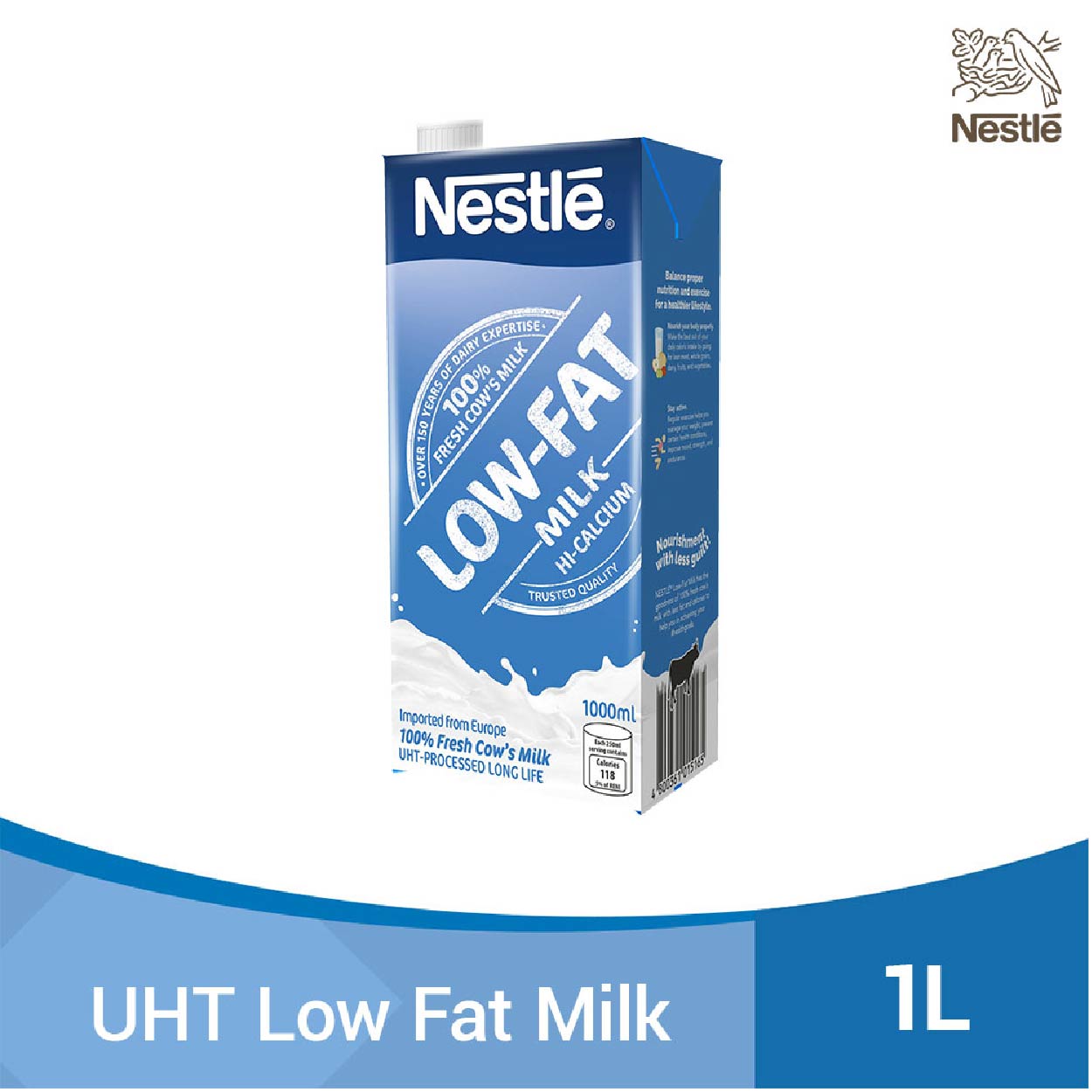 Nestle Low-Fat Milk UHT 1L