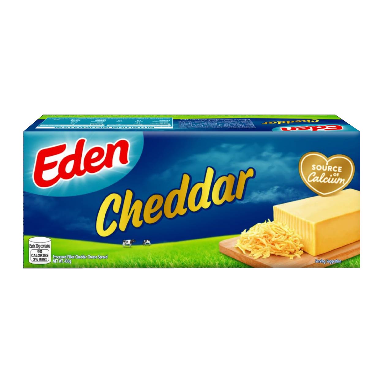 Eden Cheddar Cheese 430g