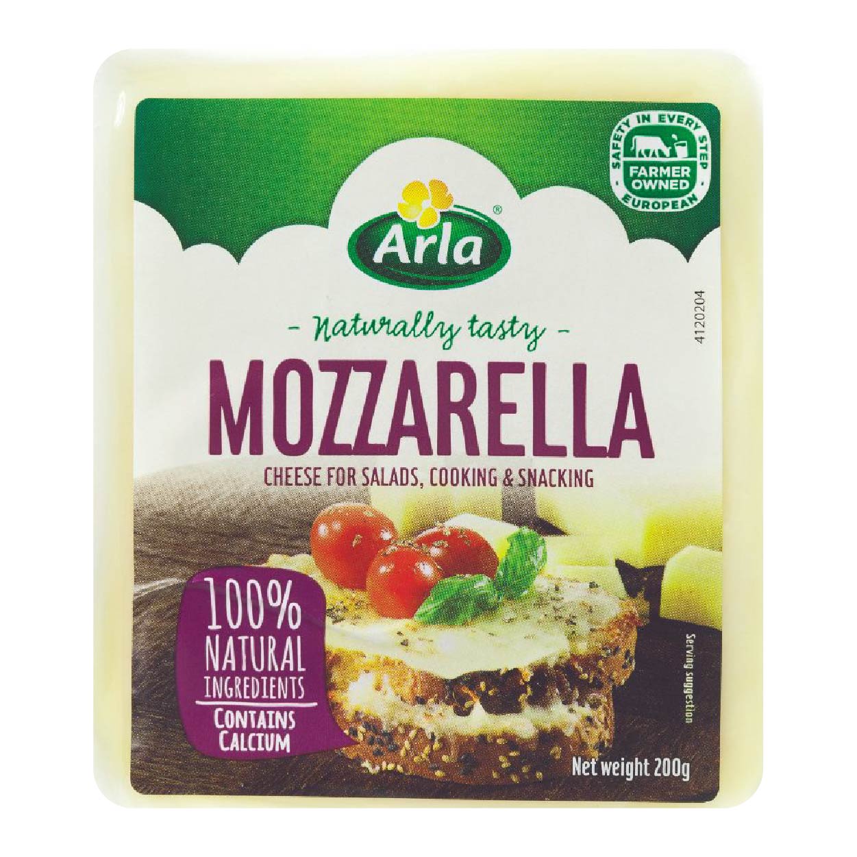 Arla Natural Mozzarella Cheese Chunk 200g