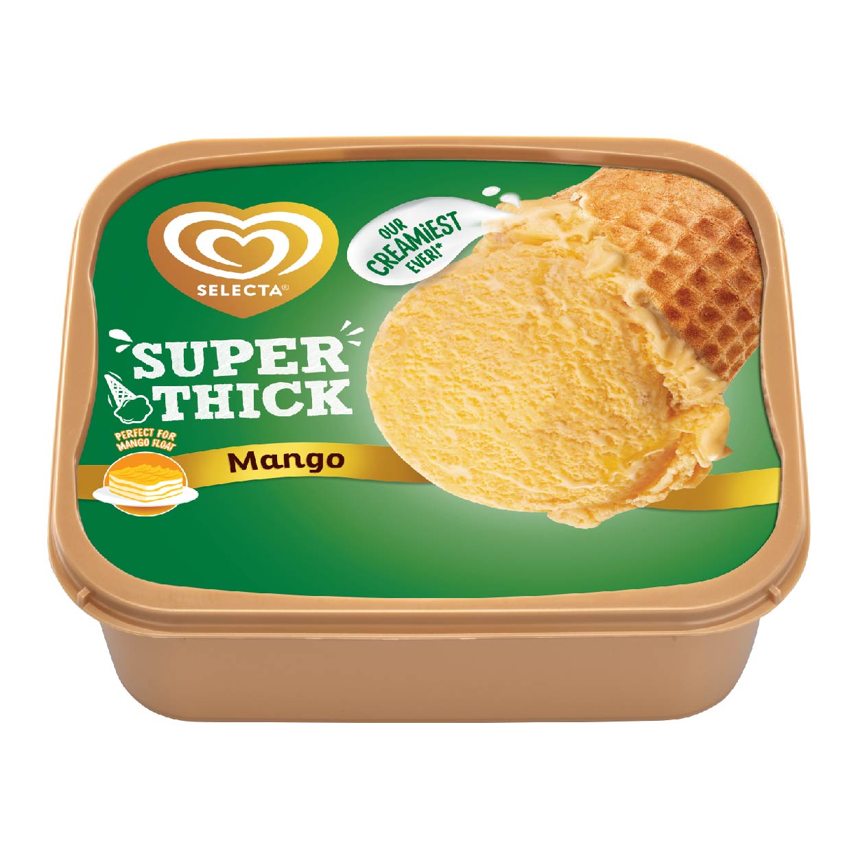 Selecta Super Thick Mango Ice Cream 1.3L