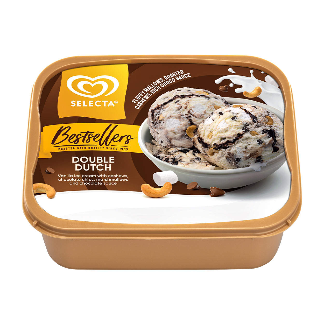 Selecta Double Dutch Ice Cream 1.25L