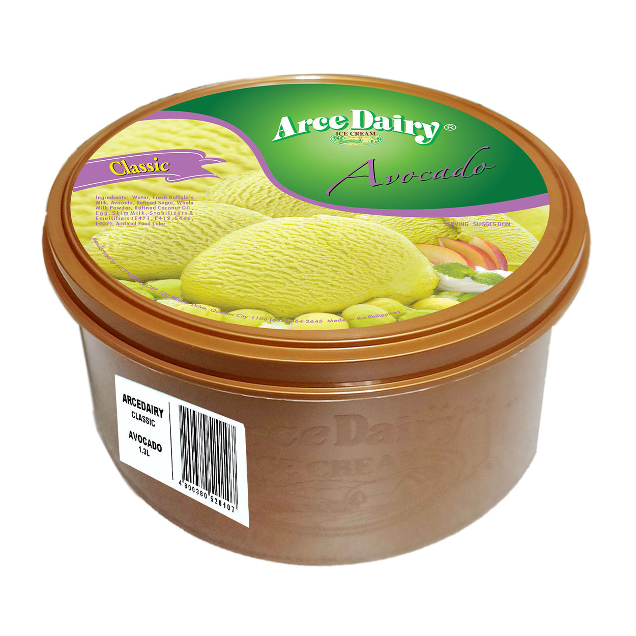 Arce Dairy Classic Avocado 1.3L