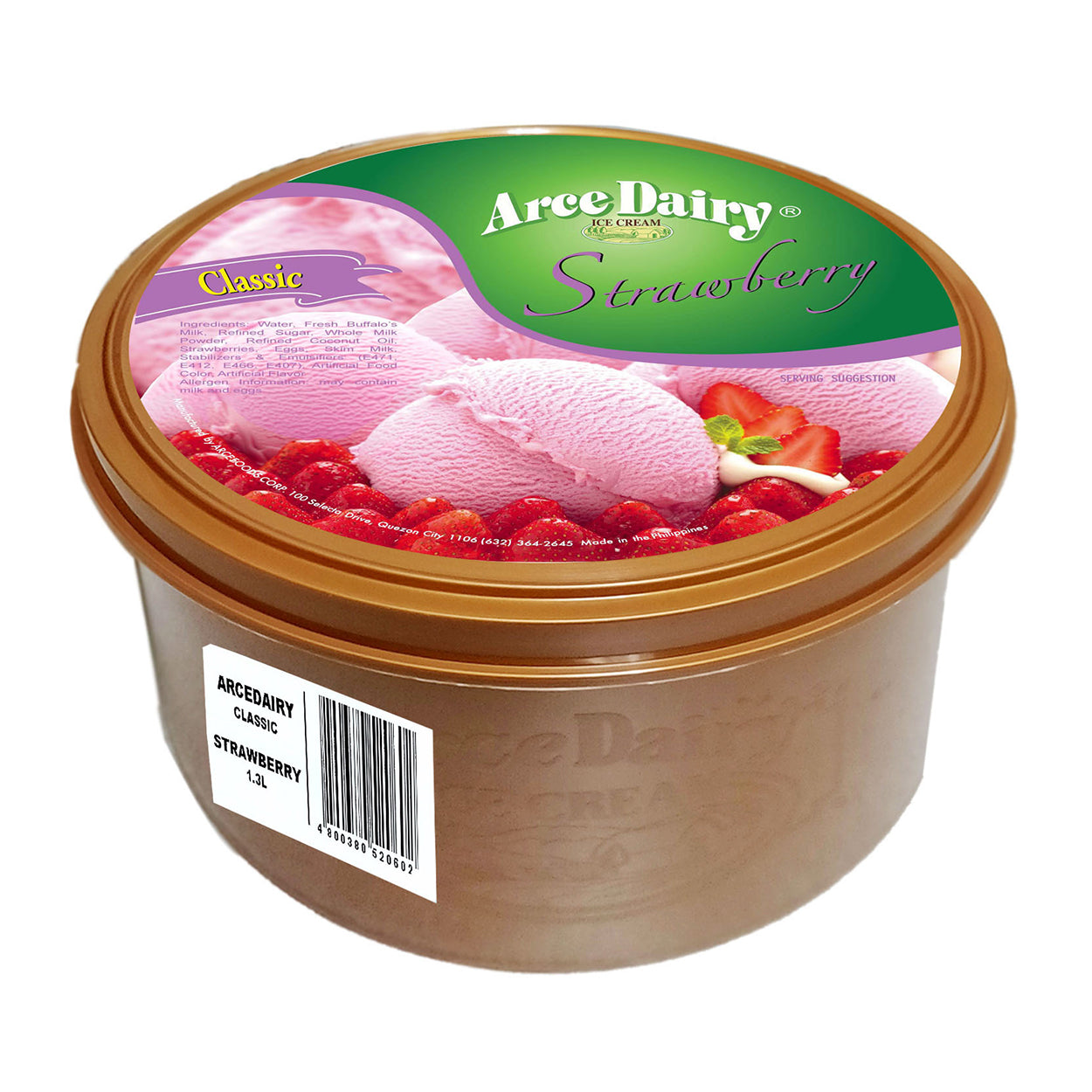 Arce Dairy Classic Strawberry 1.3L