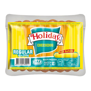 Holiday Cheesedog Regular 250g